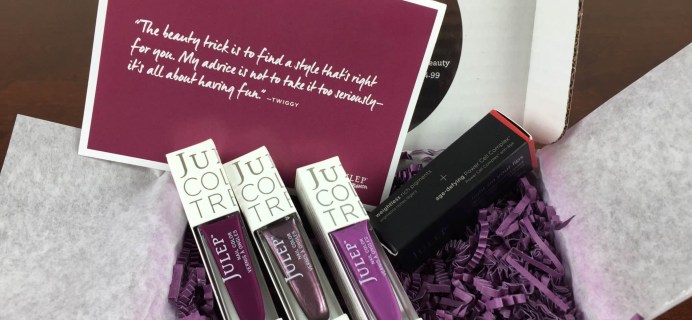 Julep Maven September 2015 Subscription Box Review + Free Welcome Box Coupons!