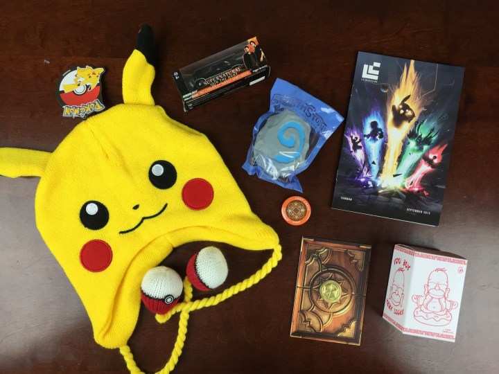 loot crate september 2015 review