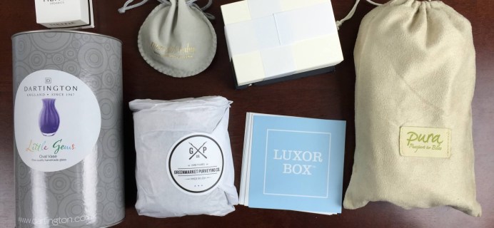 Luxor Box Subscription Box Review – September 2015