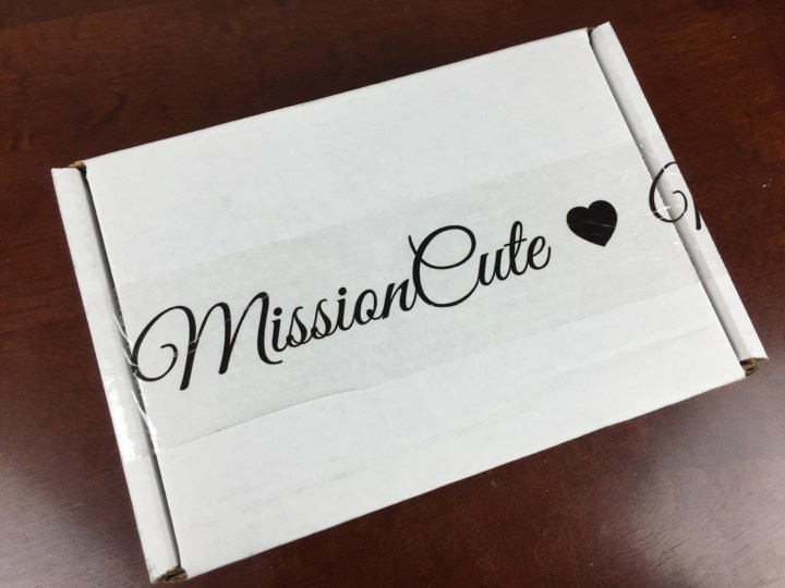mission cute september 2015 box