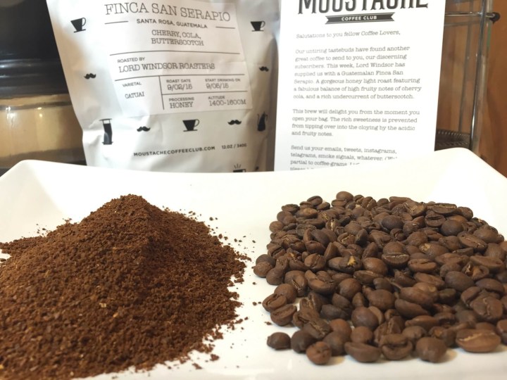 moustache coffee september 2015review