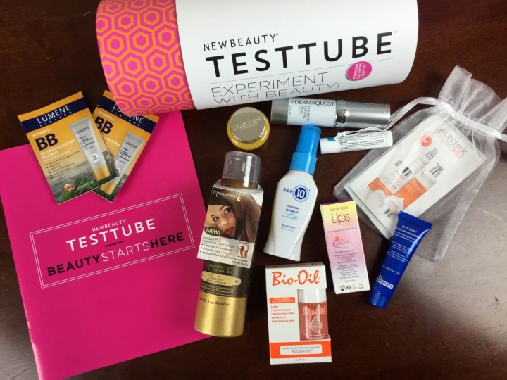 new beauty test tube september 2015 review
