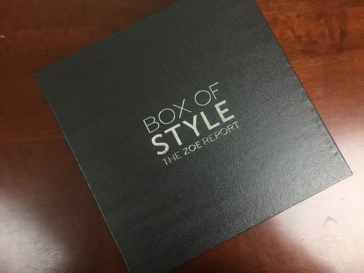 rachel zoe box of style fall september 2015 box