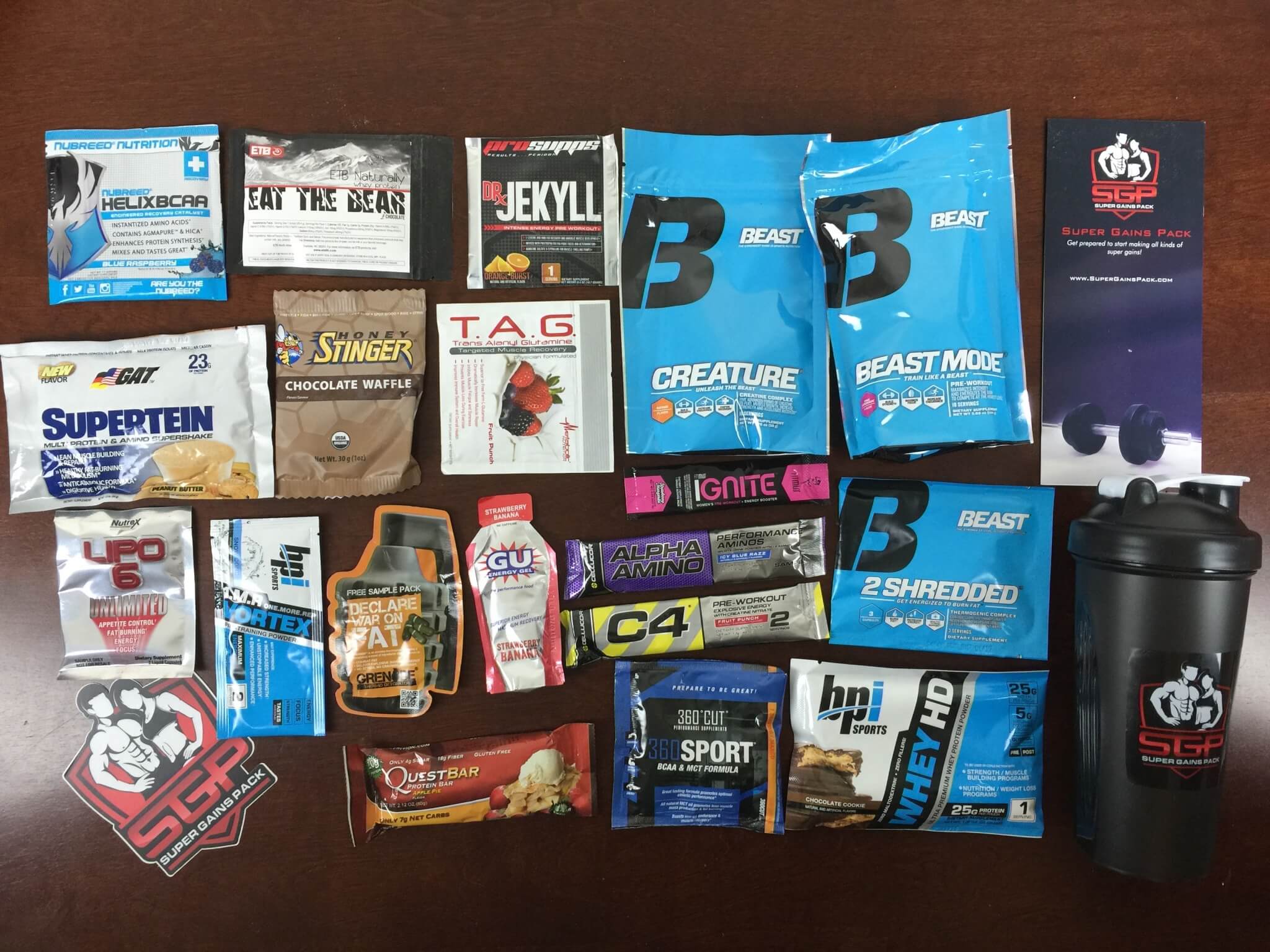 Best Workout supplement sample box for Beginner