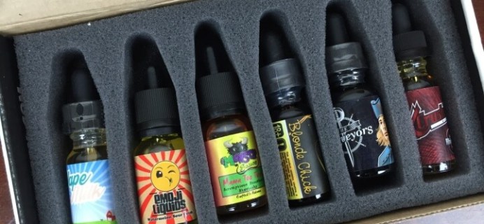 ZampleBox E-Juice Subscription Box Review & Coupon