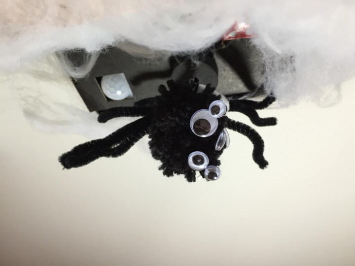 Tinker Crate Motion Sensing Spider spider