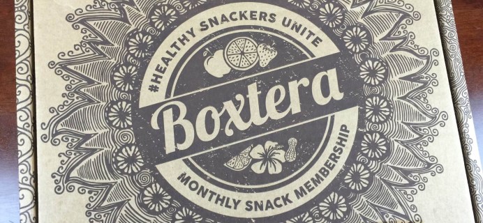 Boxtera Snack Subscription Box Review + Half Off Coupon!