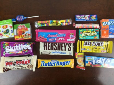 Candy Box Subscription Box Review – October 2015