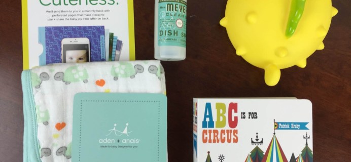 October 2015 Citrus Lane Baby Subscription Box Review & Half Off Coupon