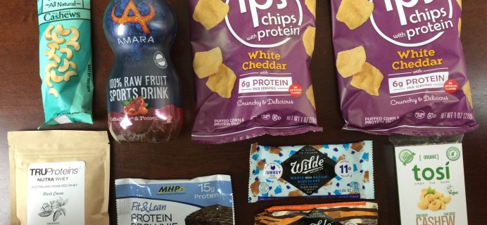 September 2015 Fit Snack Subscription Box Review & Coupon