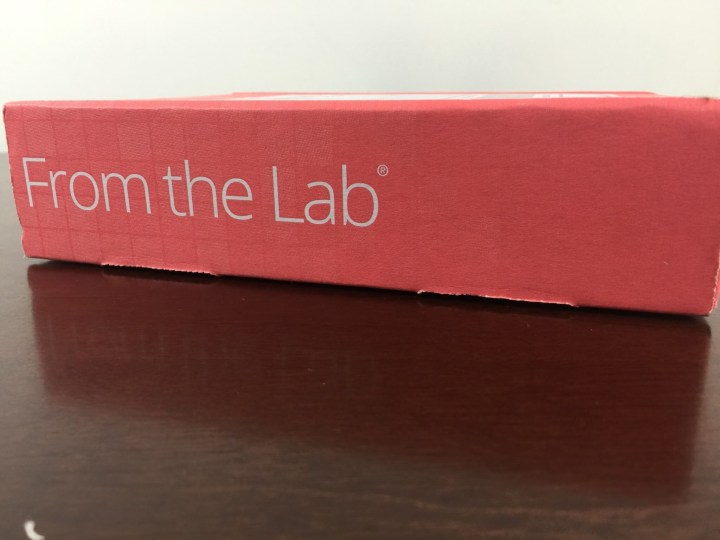 from the lab october 2015 box