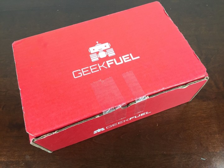 geek fuel october 2015 box
