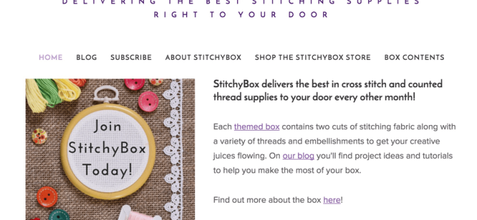 StitchyBox Coupon