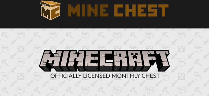 Minecraft Subscription Box – Mine Chest – New!