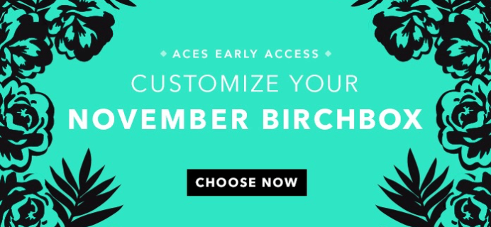 Birchbox November 2015 Sample Choice – Working Now! + Free Beauty Blender with Subscription