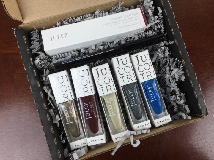 julep night lights mystery box october 2015 review