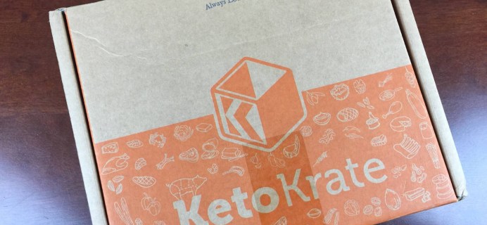 Keto Krate Subscription Box Review – September 2015