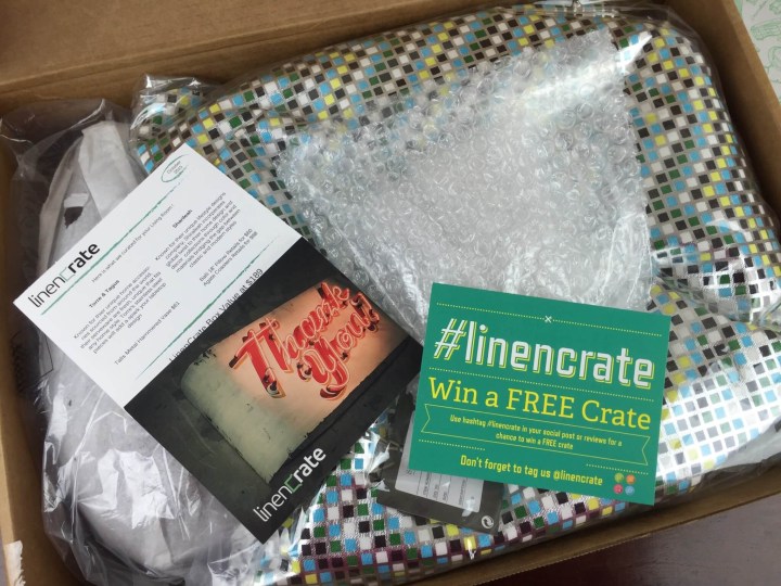 linen crate unboxing