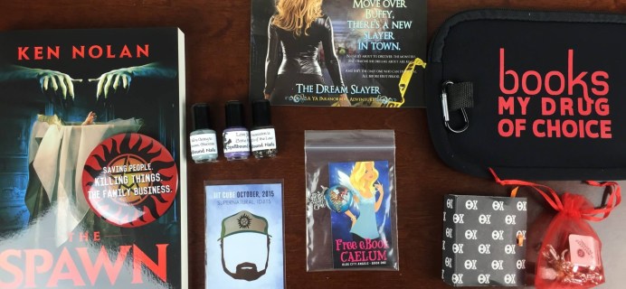 Lit-Cube Book Subscription Box Review – October 2015
