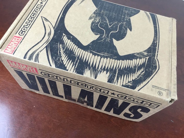 marvel collector corps villains october 2015 box