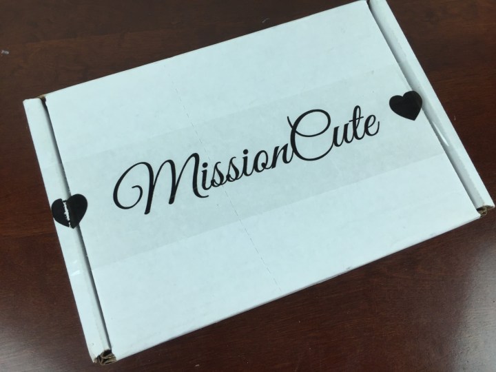 mission cute october 2015 box