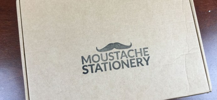 Moustache Stationery Subscription Box Review & Coupon