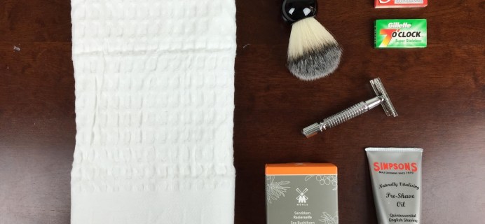 The Personal Barber Welcome Box Review & Coupon – UK Wet Shaving Subscription Box