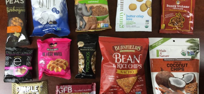 September 2015 Snack Sack Subscription Box Review & Coupon