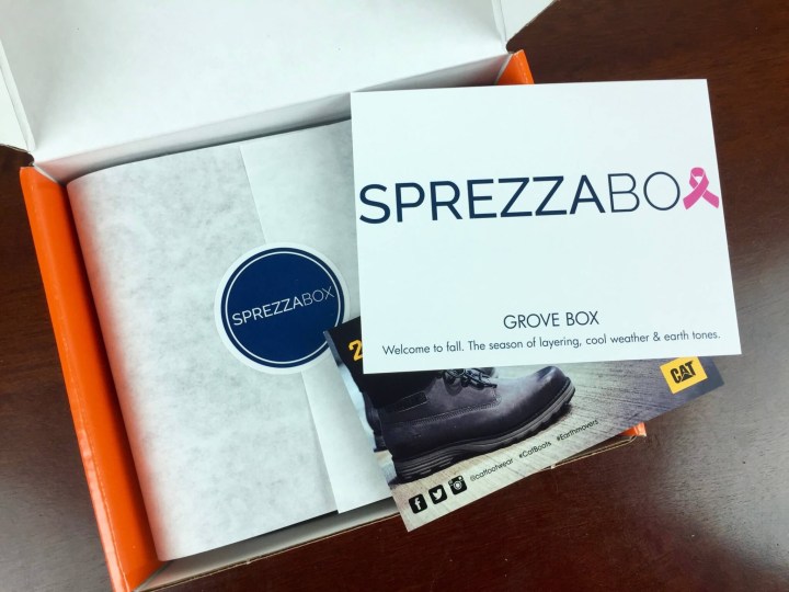 sprezzabox october 2015 unboxing