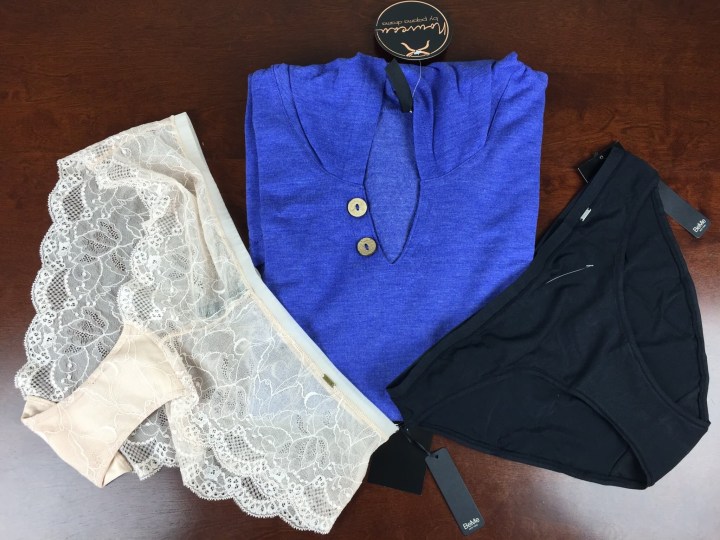 Wantable Intimates October 2015 Subscription Box Review - Hello ...