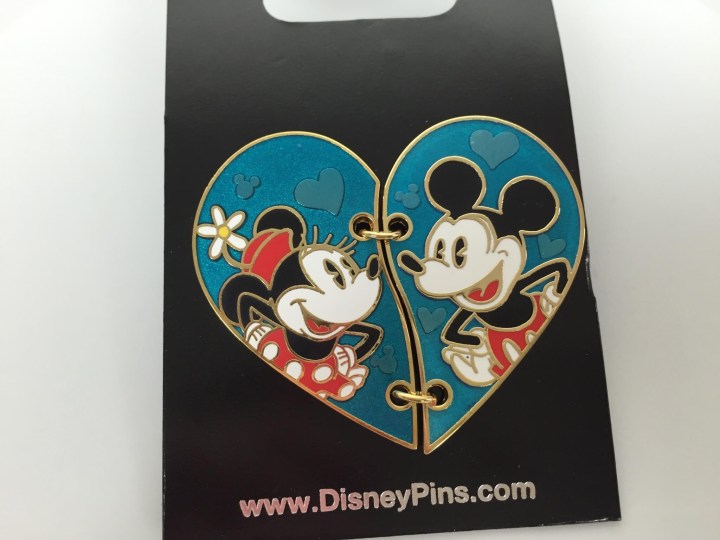 Disney Park Pack November 2015 minnie mickey retro heart