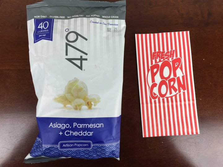 GrrlBox November 2015 popcorn