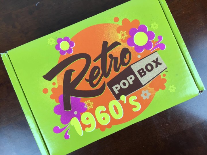 Retro Pop Box 60s November 2015 box