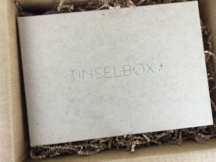 Tinselbox December 2015 unboxing