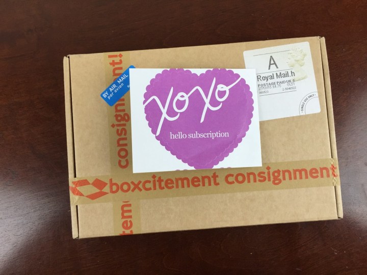 boxcitement october 2015 box