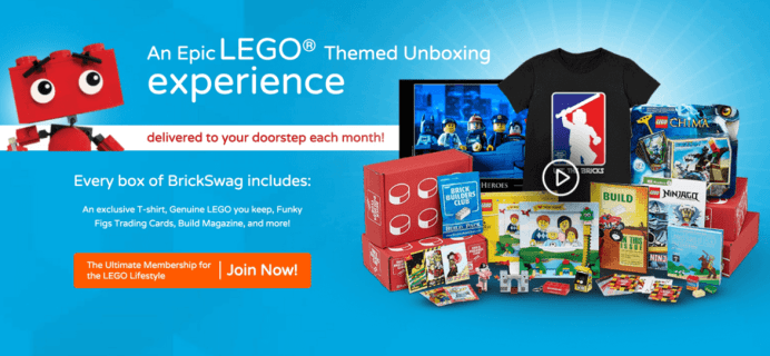 Brick Swag by Brick Builders Club Cyber Monday Coupon – 21% Off Subscriptions!
