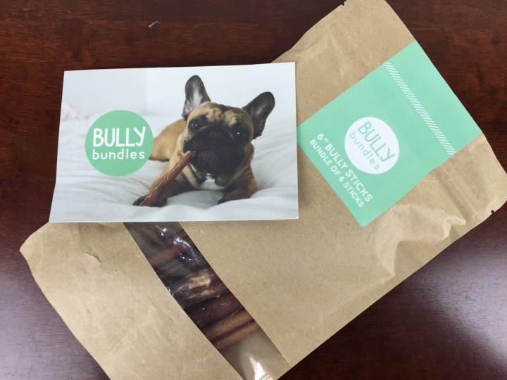 bully bundles dog subscription box review review