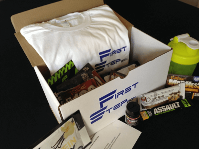First Step Box Fitness & Nutrition Subscription Box Cyber Monday Deal: 40% Off First Box!