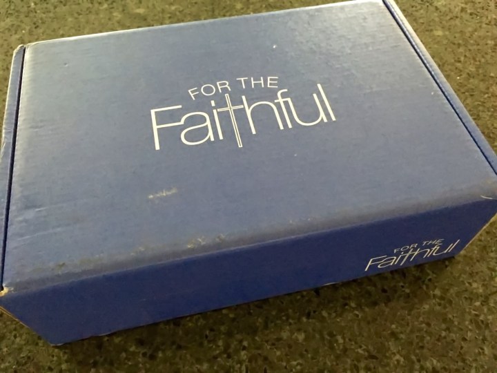 for the faithful october 2015 box