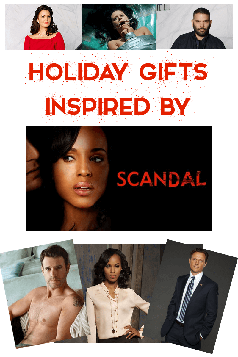 holiday gift ideas scandal characters
