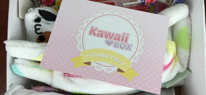 October 2015 Kawaii Box Review + Giveaway!