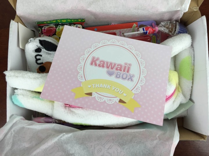 kawaii box october 2015 unboxing