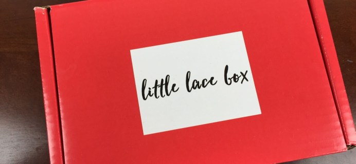 October 2015 Little Lace Box Subscription Box Review & Coupon