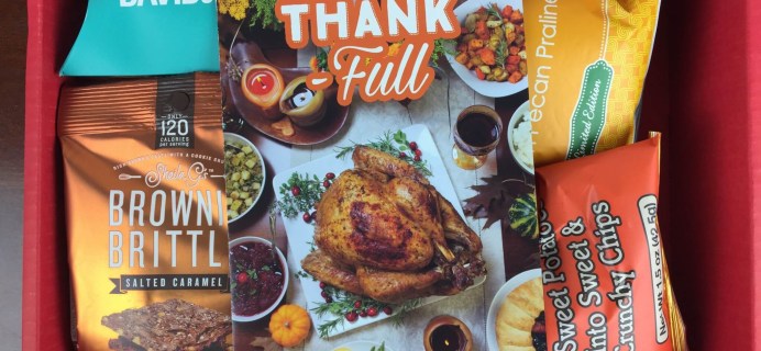 November 2015 Love With Food Deluxe Box Review + Coupon + Rachael Ray Magazine Offer!