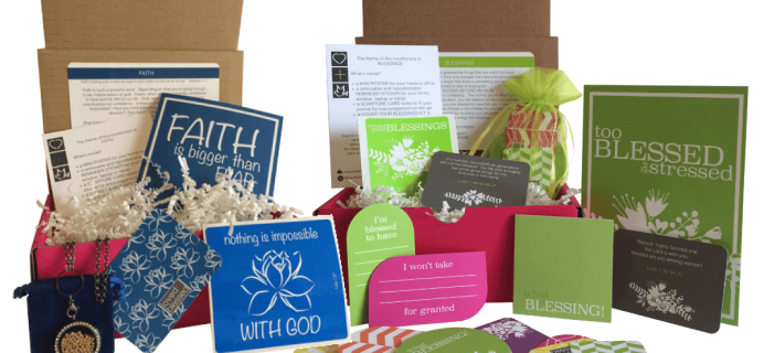 Loved + Blessed Cyber Monday Christian Subscription Box Deal: 15% Off 6+Month Subscriptions