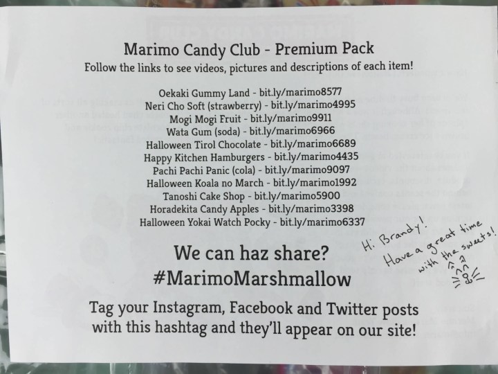 marimo candy club october 2015 IMG_1723