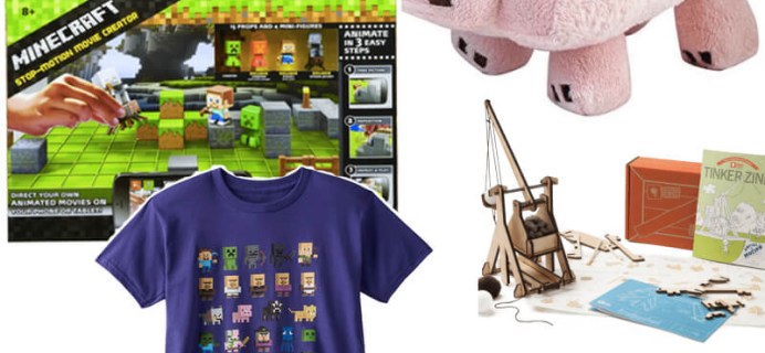 Holiday Gift Guide for Minecraft Fans, Fanatics, and Addicts!