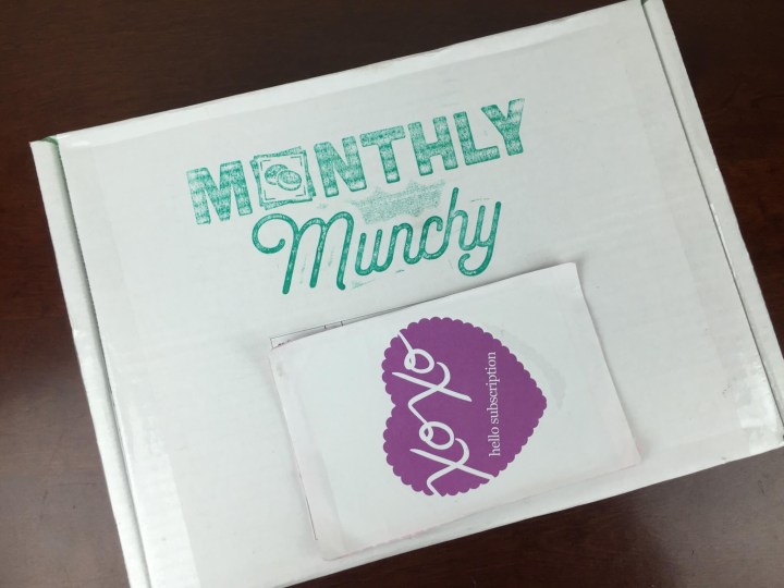 monthly munchy november 2015 box