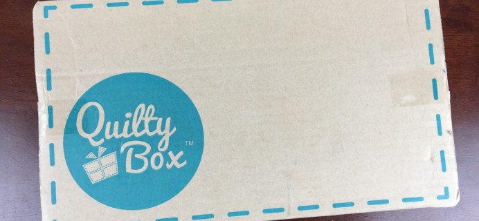 Quilty Box Review + $10 Coupon Code – October 2015
