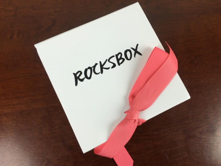 rocks box november 2015 unboxing